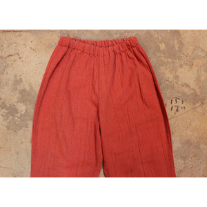 Cotton mix easy pants【C0400】