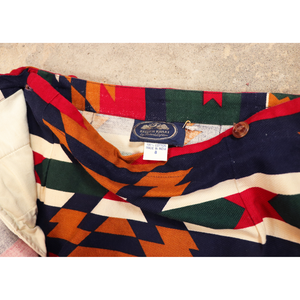 Native pattern wrap skirt【C0393】