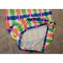 画像をギャラリービューアに読み込む, Colorful check pattern skirt【C0404】