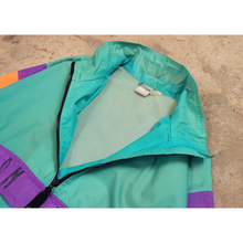 画像をギャラリービューアに読み込む, Multi color Nylon jackt【B0377】