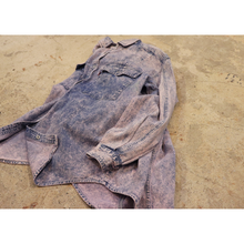 画像をギャラリービューアに読み込む, Chemical denim shirt【A0761】