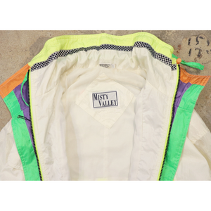 Neon color design jacket【B0374】