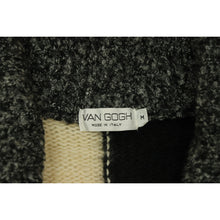 画像をギャラリービューアに読み込む, Geometric pattern knit cardigan【A0467】