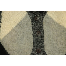画像をギャラリービューアに読み込む, Geometric pattern knit cardigan【A0467】