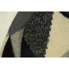 画像をギャラリービューアに読み込む, Geometric pattern knit cardigan【A0467】