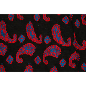 Paisley pattern knit sweater【A0708】