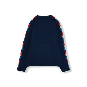 Sleeve design knit sweater【A0709】