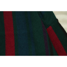 画像をギャラリービューアに読み込む, Stripe pattern knit sweater【A0714】