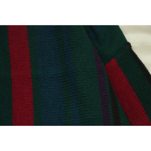 Stripe pattern knit sweater【A0714】