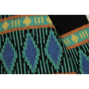 Diamond pattern knit sweater【A0717】