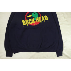 Duck printed sweat pullover【A0718】