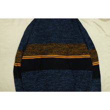 画像をギャラリービューアに読み込む, Border pattern knit sweater【A0784】