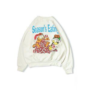 'Garfield' printed sweat pullover【A0751】