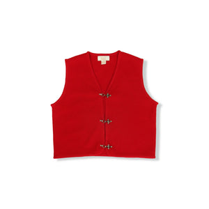 Metal hook wool vest【A0770】