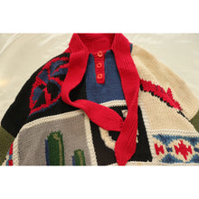 画像をギャラリービューアに読み込む, Mexico motif knit sweater【A0785】