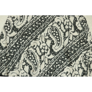 Paisley pattern knit sweater【A0796】