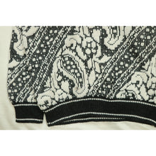 画像をギャラリービューアに読み込む, Paisley pattern knit sweater【A0796】