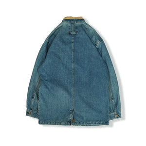 Denim medium coat【B0358】