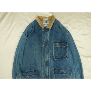 Denim medium coat【B0358】
