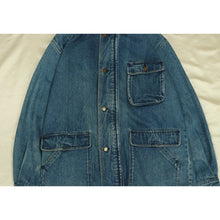 画像をギャラリービューアに読み込む, Denim medium coat【B0358】