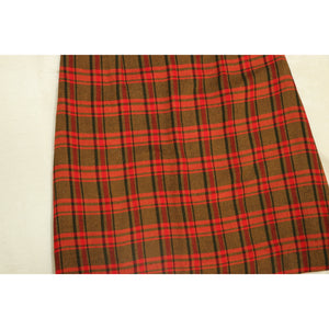 Check pattern medium dress【E0090】
