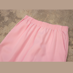 Pink colored easy pants【C0408】