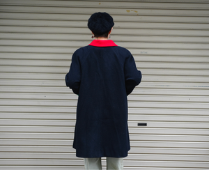 Color switch long coat【B0342】