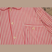 画像をギャラリービューアに読み込む, Stripe pattern shirt【A0766】