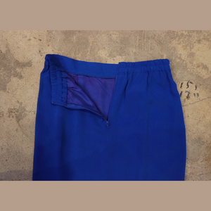 Blue Colored tight skirt【C0369】