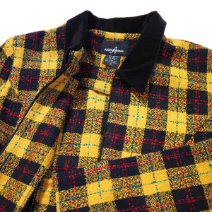 Tartan check pattern zip up jacket【A0022】