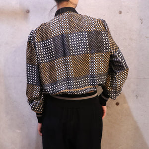 Total pattern blouse【A0023】