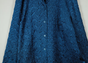 3D design satin shirt【A0027】