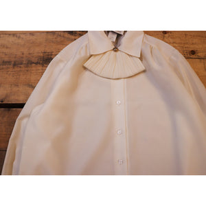 Jabot collar blouse【A0104】