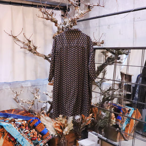 Big size pattern shirt【A0157】