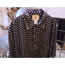 画像をギャラリービューアに読み込む, Big size pattern shirt【A0157】