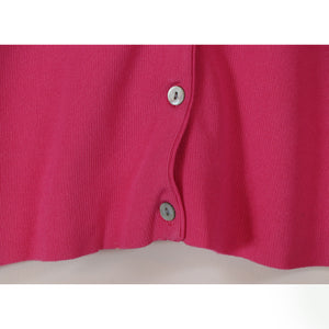 Pink knit cardigan【A0180】