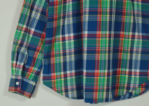 Check pattern frill design shirt【A0229】