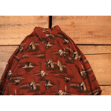 画像をギャラリービューアに読み込む, 【A0247】Dog pattern shirt