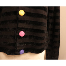 画像をギャラリービューアに読み込む, Color button knit cardigan【A0255】