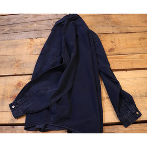 Indigo denim shirt【A0263】