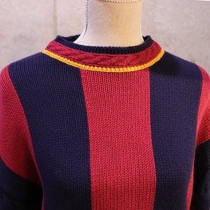 Stripe pattern sweater【A0267】