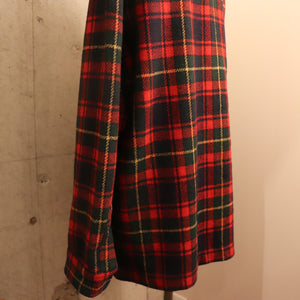 Check pattern wool shirt【A0286】