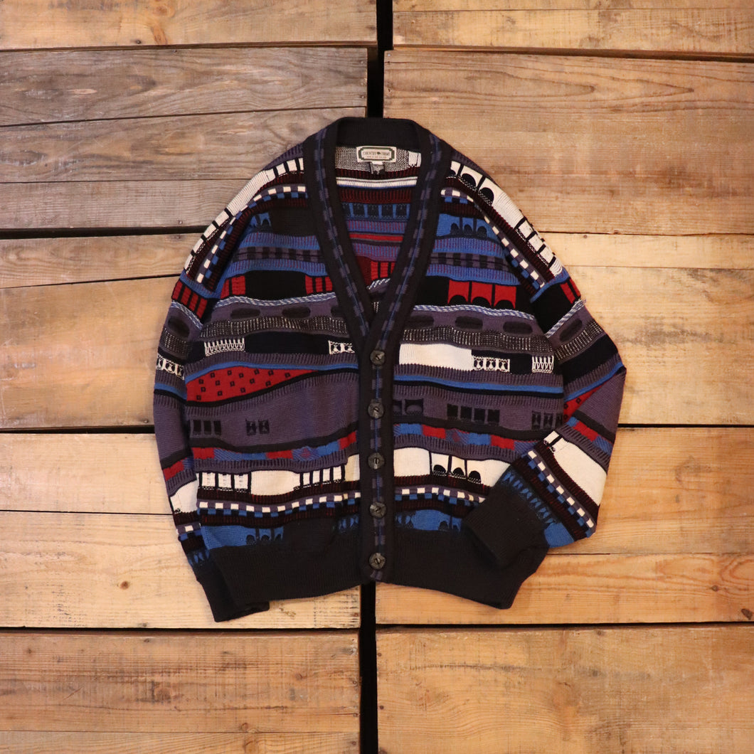 3D knit cardigan【A0309】