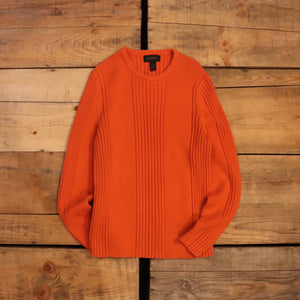 Cotton crewneck sweater【A0349】