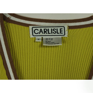 Rib knit cardigan【A0352】