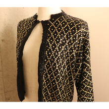 画像をギャラリービューアに読み込む, Sequins cardigan【A0400】