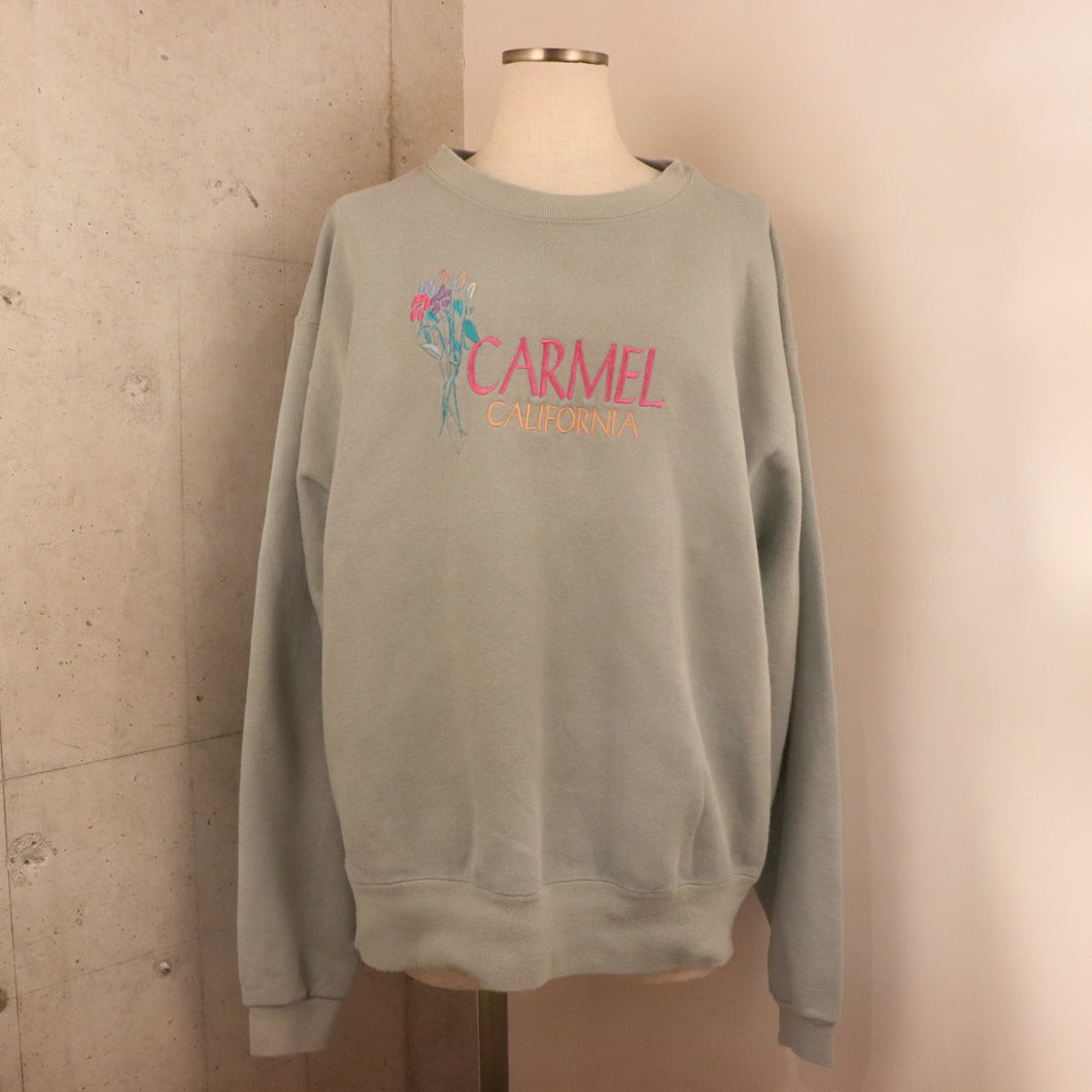 Embroidered pullover【A0427】