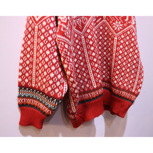 Nordic pattern wool Sweater【A0454】