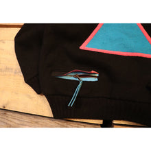 画像をギャラリービューアに読み込む, Triangle knit pullover【A0468】