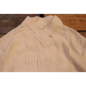Pleats collar lace blouse【A0482】